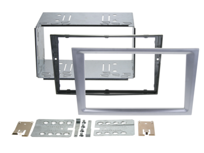 2-DIN radiokap Opel/Renault/Subaru/Suzuki mat chroom
