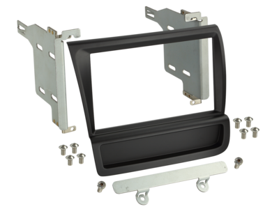 2-DIN radiokap Audi R8 (42) 04/2007-12/2015 zwart