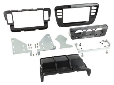 2-DIN radiokap Seat Mii/Skoda Citigo/VW Up pianolak
