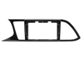 ACV 9 inch radio-inbouwpaneel voor Seat Leon (5F) 06/2013 - 05/2020 Piano black - 381328-92-1