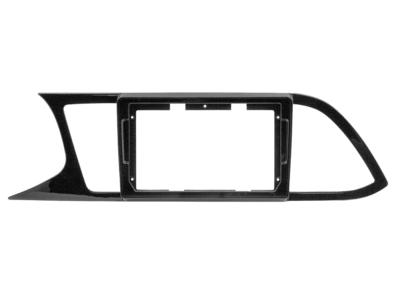ACV 9 inch radio-inbouwpaneel voor Seat Leon (5F) 06/2013 - 05/2020 Piano black - 381328-92-1