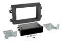 2-DIN radiokap met compartiment Citroen/Fiat/Opel/Peugeot