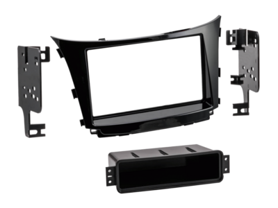 2-DIN radioframe met compartiment Hyundai Elantra/i30 2012-2017