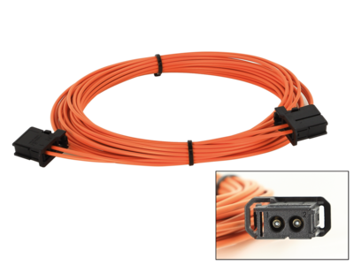 Glasvezelkabelverlenging (m)>(m) MOST-ring 500cm
