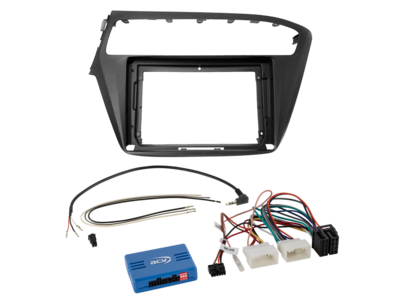 ACV 9 inch radio-inbouwkit voor Hyundai i20 (GB) 2014 - 2018 24Pin/18Pin SWI Pro – artikel 691143-91-1-3