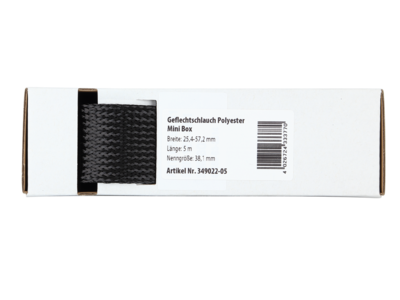 Gevlochten kous Mini Box 25,4-57,2 mm / 5 m