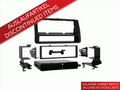 1-DIN radioframe met compartiment Toyota Corolla 2002-2007 zwart