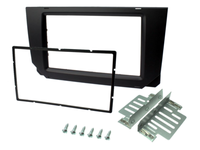 2-DIN radiokap Seat Arona/Ibiza 2017-2021 zwart
