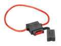 Zekeringhouder ATC 10A zekering / 30cm kabel 1,5mm² rood