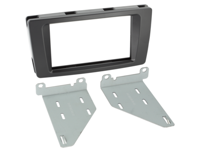 2-DIN radioframe Skoda Octavia(1Z)/Yeti(5L) zwart
