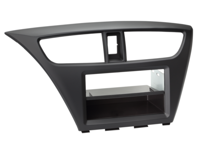 2-DIN radioframe met compartiment Honda Civic 02/2012-02/2018