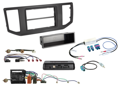 2-DIN-set met compartiment MAN TGE/VW Crafter/California i-dapter