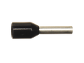 Adereindhulzen zwart 1,5 mm² (100 stuks)