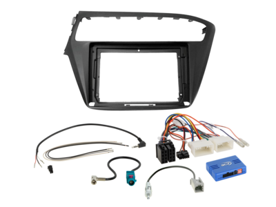 ACV 9 inch radio-inbouwkit voor Hyundai i20 SWI//antenne Pro – artikel 691143-91-1-4