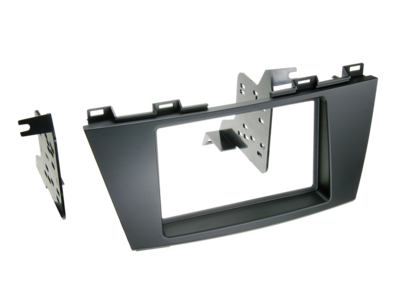 2-DIN radiokap Mazda 5(CW) 10/2010-08/2015 zwart