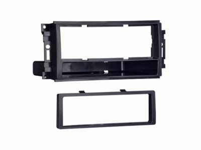 1-DIN radioframe met compartiment Chrysler/Dodge/Jeep/Lancia/VW