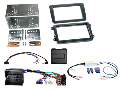 2-DIN kit Seat/Skoda/VW diverse voertuigen LFB/antenne