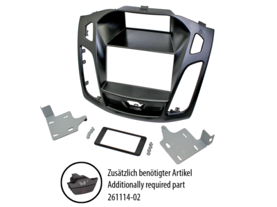 2-DIN radiokap Ford Focus (DYB) 07/2013-08/2018