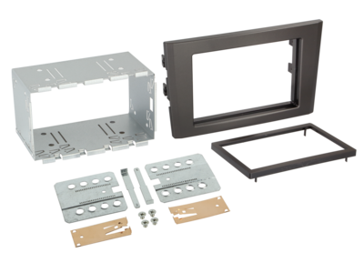 2-DIN radiokap Volvo XC90(C) 07/2002-07/2014 zwart