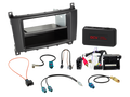 2-DIN-set met compartiment Mercedes C-Klasse 2004-2008 LFB/Amp