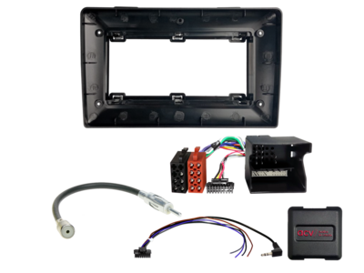 ACV 9 inch radio-inbouwkit voor Ford Fiesta/Fusion 40Pin SWI/antenne – artikel 691120-91-1-2