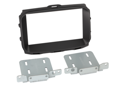 2-DIN radioframe Alfa Romeo Giulietta 2013-2021 zwart