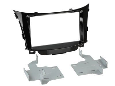 2-DIN radiokap Hyundai i30 (GD/GDH) 2012-2017 pianolak