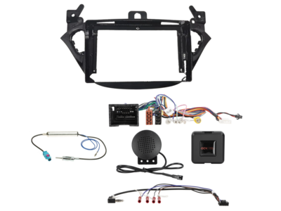 ACV 9 inch radio-inbouwkit voor Opel Adam/Corsa SWI/antenne – artikel 691230-90-1-2