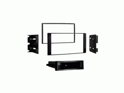 2-DIN radioframe met compartiment Nissan NV200/Chevrolet Express