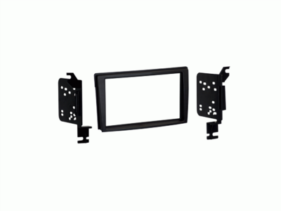 2-DIN radiokap Mazda MPV (LW) 12/2000-11/2005 mat zwart