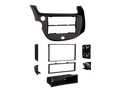 2-DIN radiokap met compartiment Honda Fit/Jazz(GE) zwart