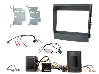 2-DIN kit Porsche Panamera 2009-2016 info adapter/versterker MOST