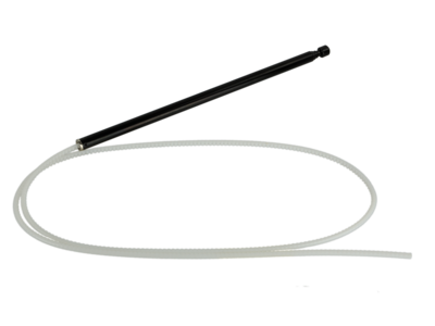 Antennestaaf telescoopantenne AM/FM motorantenne zwart