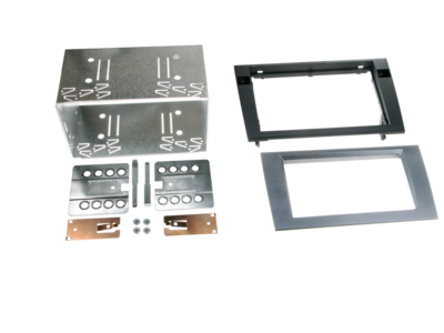 2-DIN radiohoes Audi A4(8E)/Seat Exeo(3R) antraciet