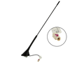 Dakantenne AM/FM 60° staafkanteling 12V Phantom