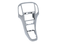 2-DIN radiokap Opel Astra J 2009-2018 platina zilver