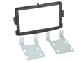 2-DIN Radioblende Dacia/Fiat/Nissan/Opel/Renault schwarz