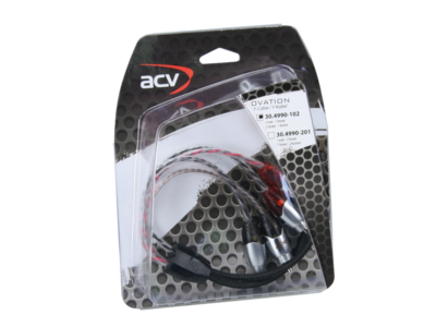 RCA kabel acv OVATION High Line Y-kabel (f)>(m)/(m) 30cm
