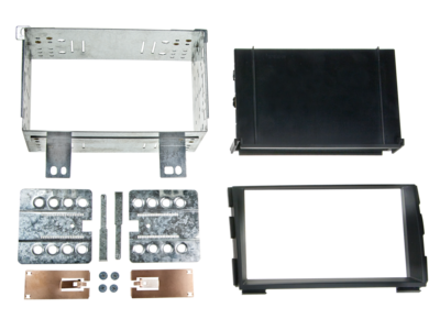 2-DIN radiokap met compartiment Kia Cee'd(ED) 10/2009-03/2013