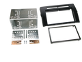2-ISO radioframe Toyota Corolla Verso(R1) 2004-2009 zwart