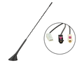 Dakantenne AM/FM DAB/DAB+ 60° staafkanteling 12V extern