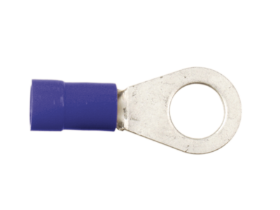 Ringkabelschoen 1,5mm²-2,5mm²/4,3mm blauw 100 stuks