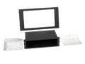 2-DIN radiokap met compartiment Seat Ibiza/Leon zwart