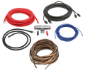 Kabelset eindversterker voedingskabel 10mm² luidsprekerkabel 1,5mm