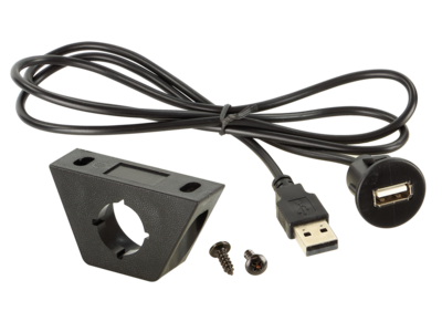 USB inbouwdoos/opbouwbehuizing USB-A universeel