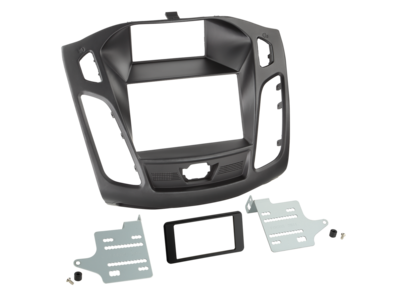 2-DIN radiokap Ford Focus (DYB) 03/2011-09/2014 zwart