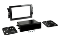 2-DIN radioframe met compartiment voor Chrysler/Doge/Jeep pianolak