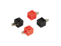 Luidsprekerstekker DIN (m) 2 x rood/2 x zwart 2,5 mm²