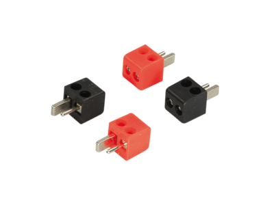 Luidsprekerstekker DIN (m) 2 x rood/2 x zwart 2,5 mm²