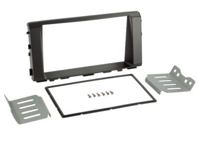 2-DIN radiokap Kia Rio (YB) 02/2017-04/2023 zwart